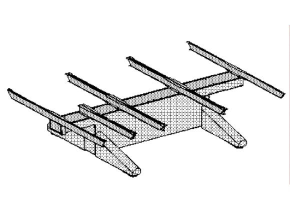 9GK 004 - Cantilever system lower structure