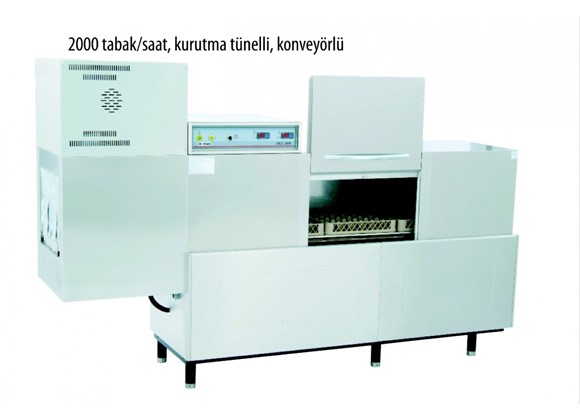 BKE 2000R-L - 2000 Plate/Hour capacity dishwasher