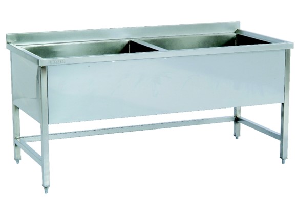 ED2 180 - Sink Unit/Double/with Deep Sinks