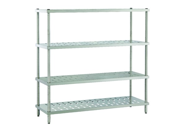 IDP 084 - Dismountable Storage Unit with Perforated Shelves