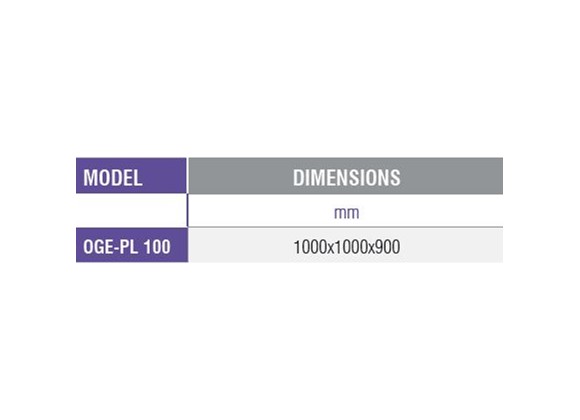 OGE-PL100 - Neutral Plate Unit