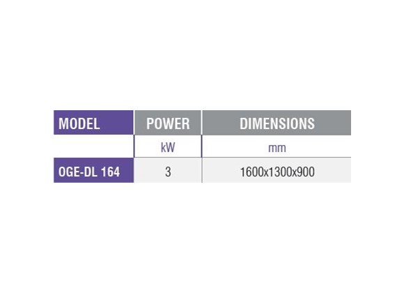 OGE-DL164 - Hot Service Unit/Chafing Dish