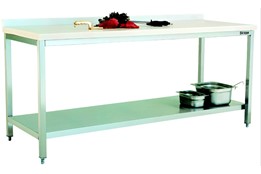 Polyethylene Top Table/with Lower Shelf